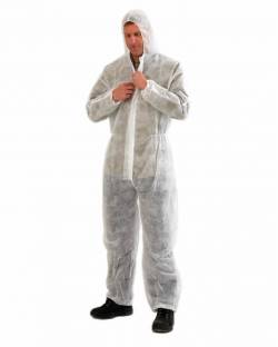 Barriertech Disposable PolyProp Coveralls 5 pack