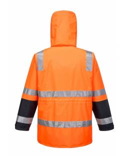 Huski Venture 4-in-1 Jacket, Orange/Navy