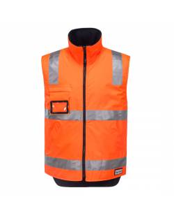Huski Reversible Polar Fleece Traffic Vest