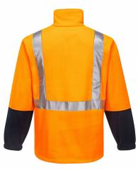 Huski Utility Polar Fleece Jumper, Hi Vis