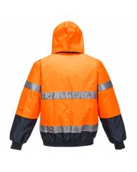 Hi-Vis Contrast Bomber Jacket