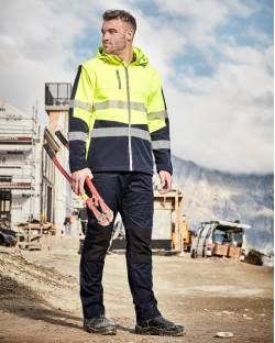 Streetworx 2 in 1 Stretch Softshell Taped Jacket