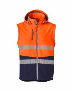 Streetworx 2 in 1 Stretch Softshell Taped Jacket