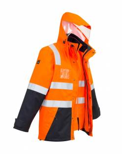 Hi Vis 4 in 1 Waterproof Jacket