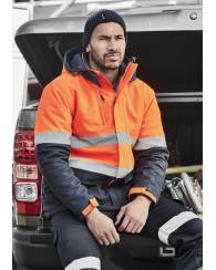 Hi Vis Antarctic Softshell Taped Jacket