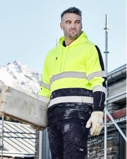 Hi Vis Stretch Taped Hoodie