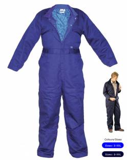 Quilted Thermal Overalls *Navy Only*