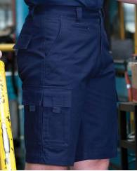 Cargo Shorts, Mercerised - Stout