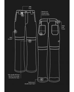 Mens D/N Utility Pant, Regular