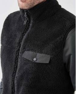 Bergen Sherpa Fleece Vest, Mens