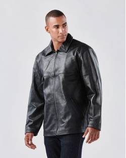 Classic Leather Jacket, Mens