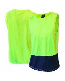 Hi Vis Singlet, Yellow