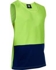 Caution Hi Vis Microfibre Singlet