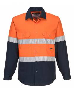 Industrial Lightweight Shirt, Hi-Vis 155gm