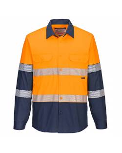 Day/Night Stretch Shirt, Hi-Vis