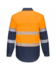 Day/Night Stretch Shirt, Hi-Vis