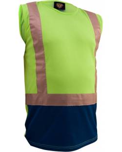 Caution Hi Vis Singlet