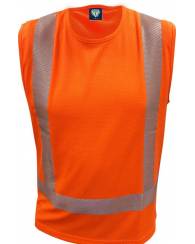 Caution Hi Vis TTMC-W17 Microvent Singlet