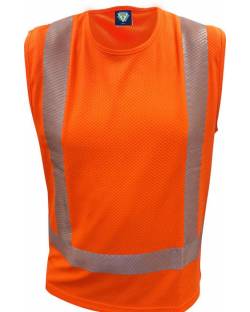Caution Hi Vis TTMC-W17 Microvent Singlet