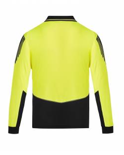 Hi Vis Flux Long Sleeve Polo