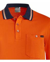 Hi Vis Cotton LS Polo, by Syzmik