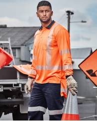 Segmented Tape Polo, TTMC-W Long Sleeved