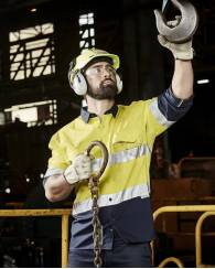 Rugged Cooling Hi Vis Shirt, Long Sleeved