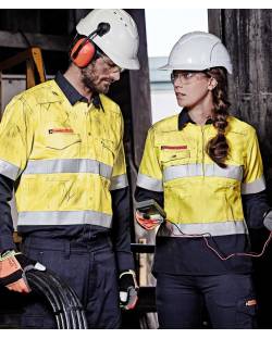 Hi Vis FR 9.7Cal Hooped Shirt