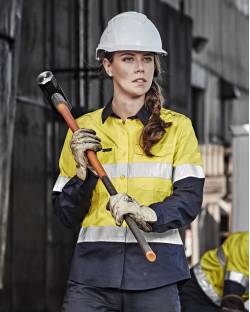 Rugged Cooling Hi Vis D/N Shirt, Ladies 