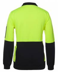 330G 1/2 Zip Hi Vis Jumper
