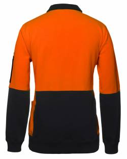 330G 1/2 Zip Hi Vis Jumper