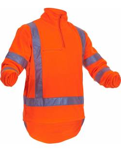 Caution Hi Vis TTMC-W17 Polar Fleece