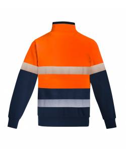 Orange Flame 19 Cal Fleece Pullover