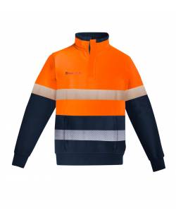 Orange Flame 19 Cal Fleece Pullover