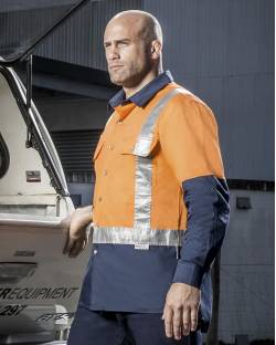 Industrial Shirt - Shoulder, Long Sleeved D/N