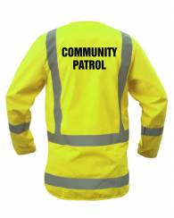 CPNZ Yellow Vest, Long Sleeved