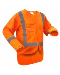 Long Sleeve TTMC Hi Vis Vest