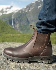 Redback Bobcat Slip On Steel Toe Boot