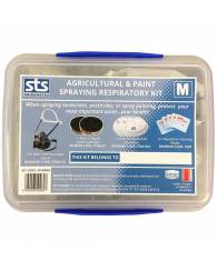 STS Half Face Mask Paint and Agricultural Spraying Respiratory Kit 
