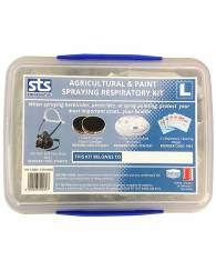 STS Half Face Mask Paint and Agricultural Spraying Respiratory Kit 