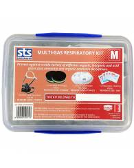 STS Half Face Mask Multi-Gas Respiratory Kit 