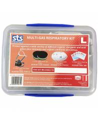 STS Half Face Mask Multi-Gas Respiratory Kit 